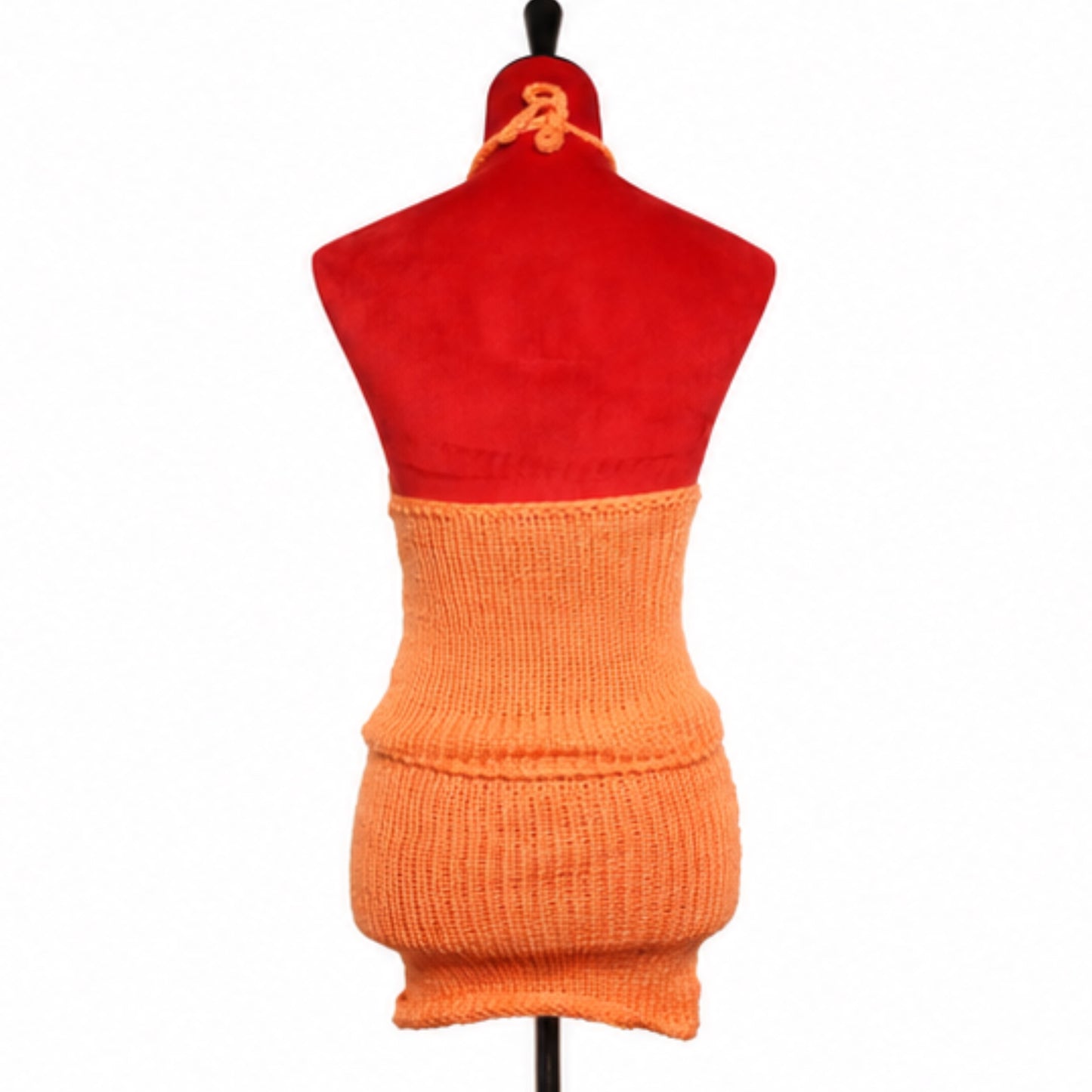 Coral knit skirt set
