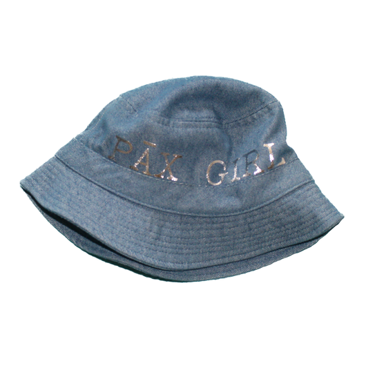 pāx girl bucket hat