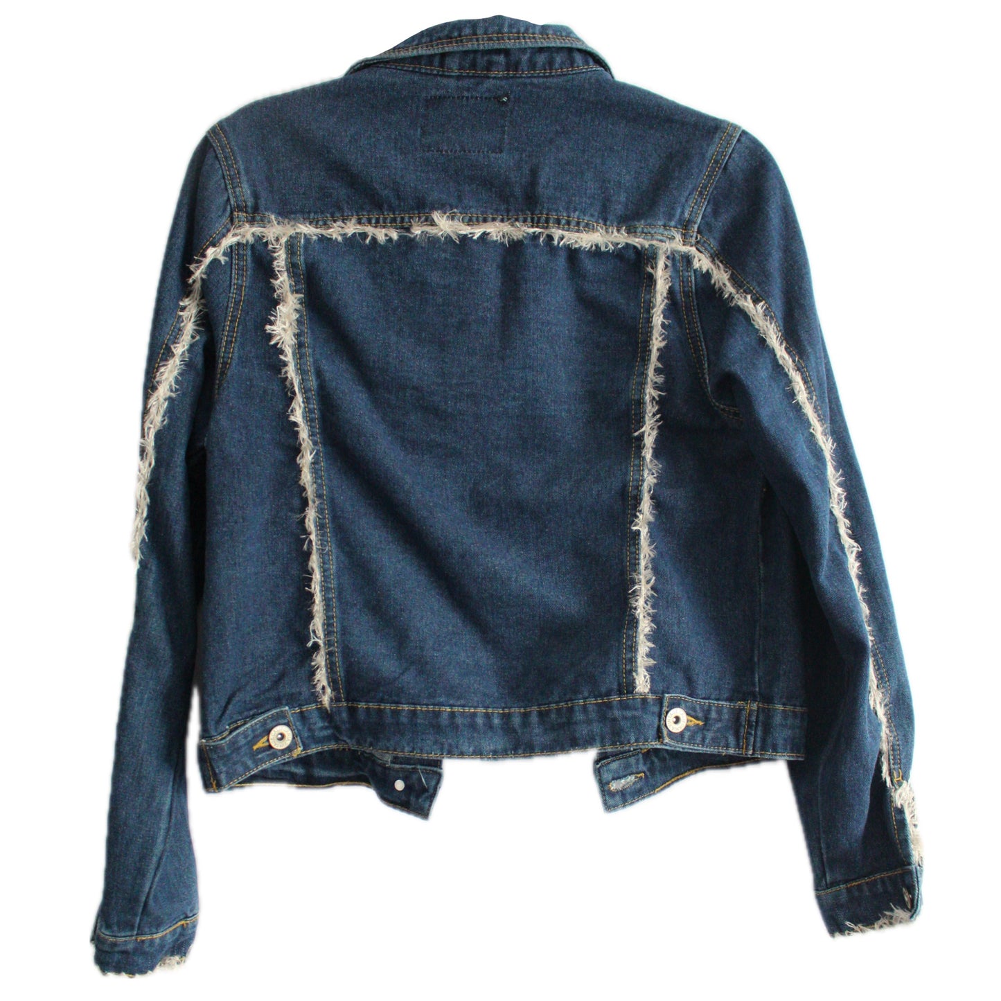 reworked denim jacket